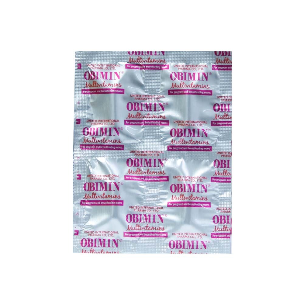 Obimin Mv For Pregnant & Breastfeeding 4PCS