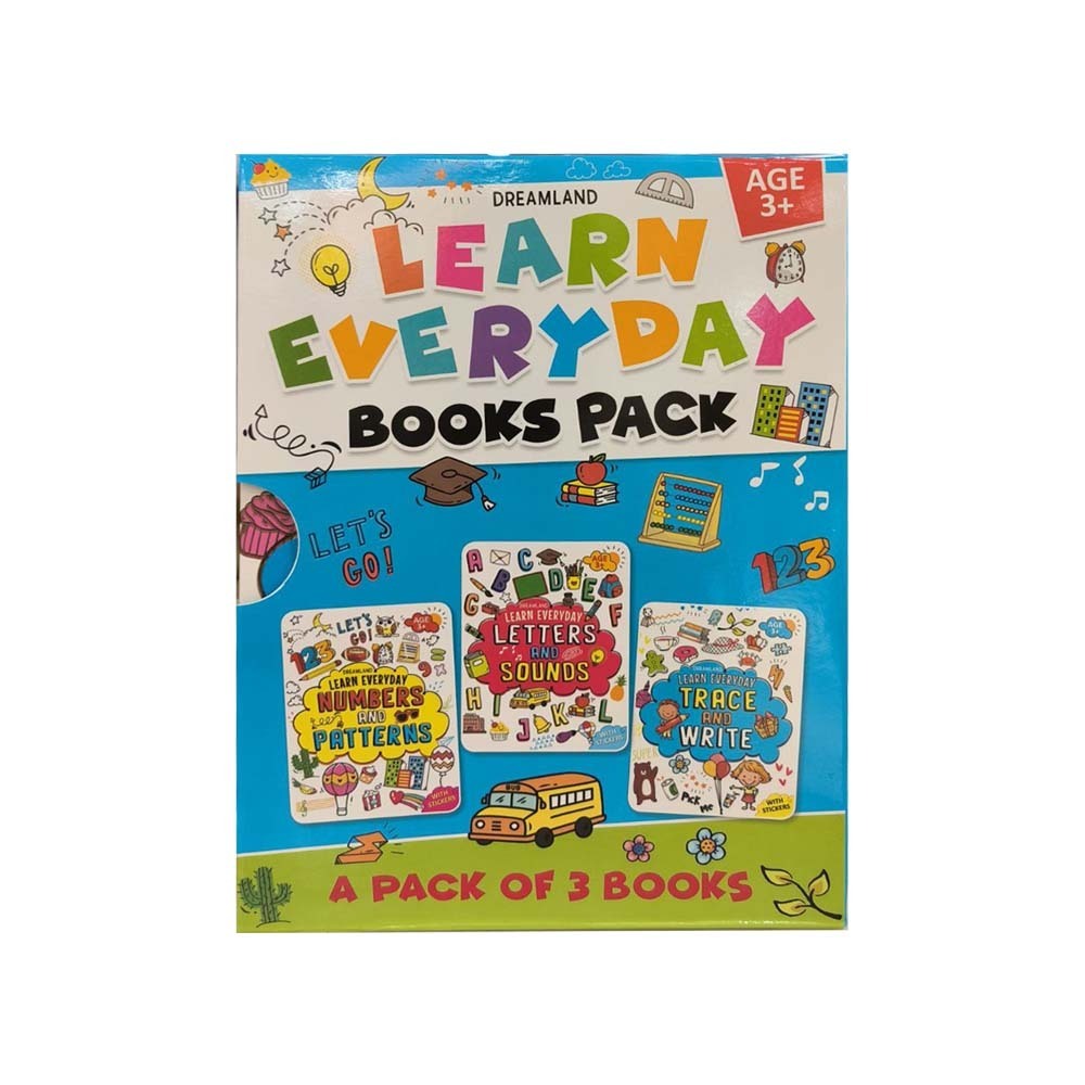 Learn Everyday 3+ 3Books Pack