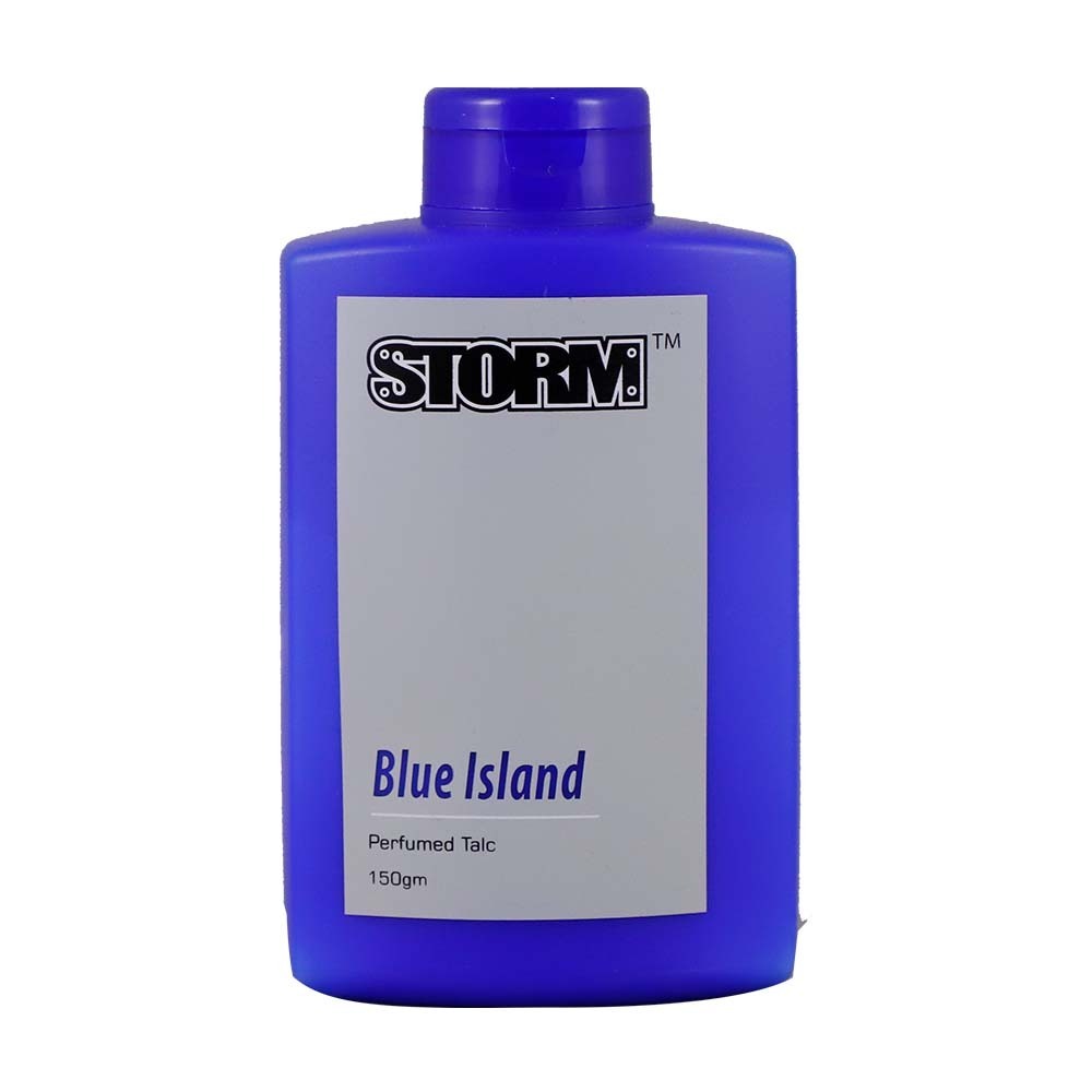 Storm Blue Island Perfumed Talcum 150G