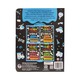 Vehicles Neon Colouring World Book
