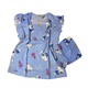 Bambi Womenwear Spant One Set S/S Blue AA0056 XL