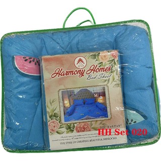 Harmony Homes Bed Sheet (Set) Double (6' x 6.5' x 9) HH Set 019