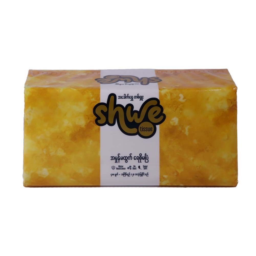 Shwe Facial Tissue 4Ply 480 Sheets