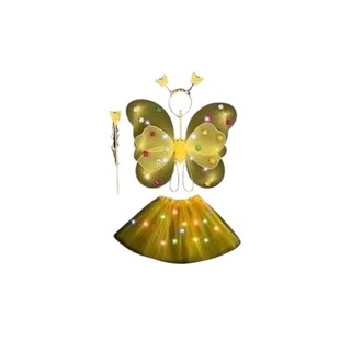 Beauty House LED Butterfly Fairy Costume Set Red