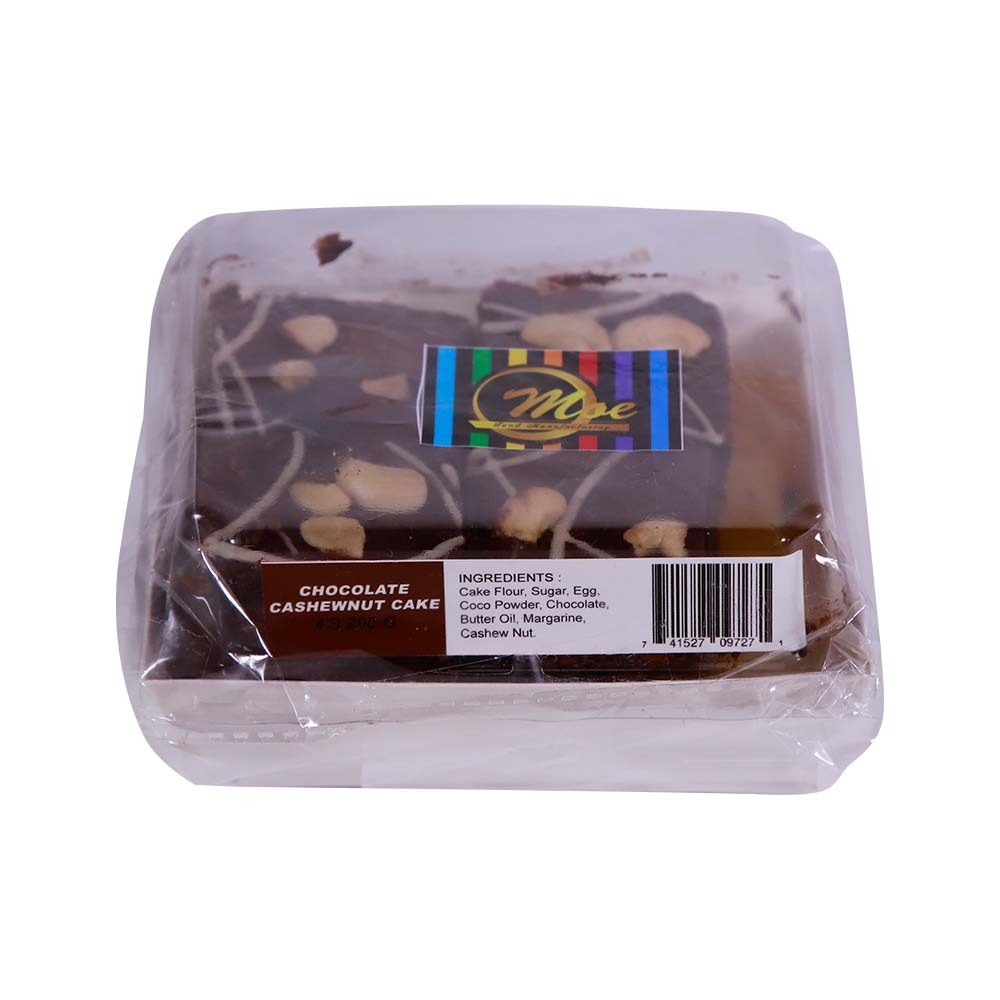 Moe Chocolate Cashewnut Cake 4PCS 200G