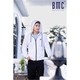 BMC Zip Hoodie 8310076 White XL