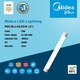 Midea LED Batten Light MDLBLL0620W (2ft) ,6500K