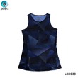 Max & Mia Women Sport Top LBB033 Blue Strike Extra Small