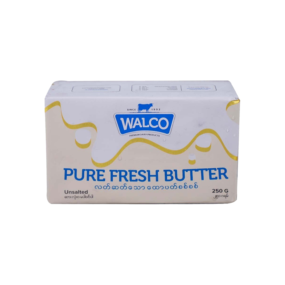 Walco Pure Butter Unsalted 250G