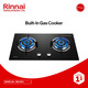 Rinnai Built-In Gas Cooker RB-2 HG  Black