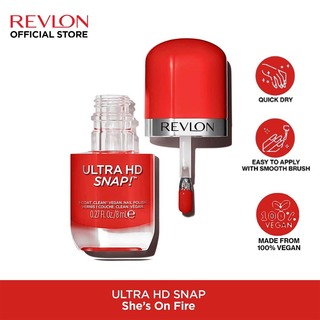 Revlon Ultra HD Snap Nail Polish 8ML (003 Bright Side)