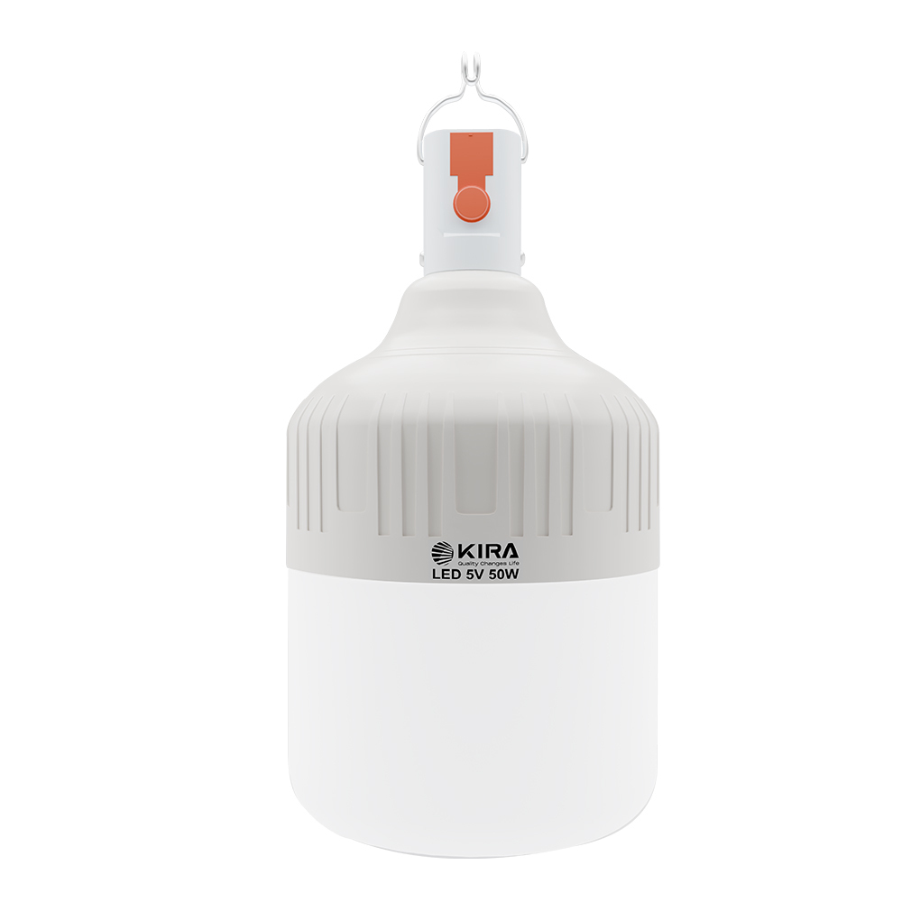 Kira Rechargeable Bulb 6500K 4800mAh 50W