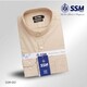 Mandarin Collar Shirt Long Sleeve Over (Muddy Yellow) SSM-O-P-S-007
