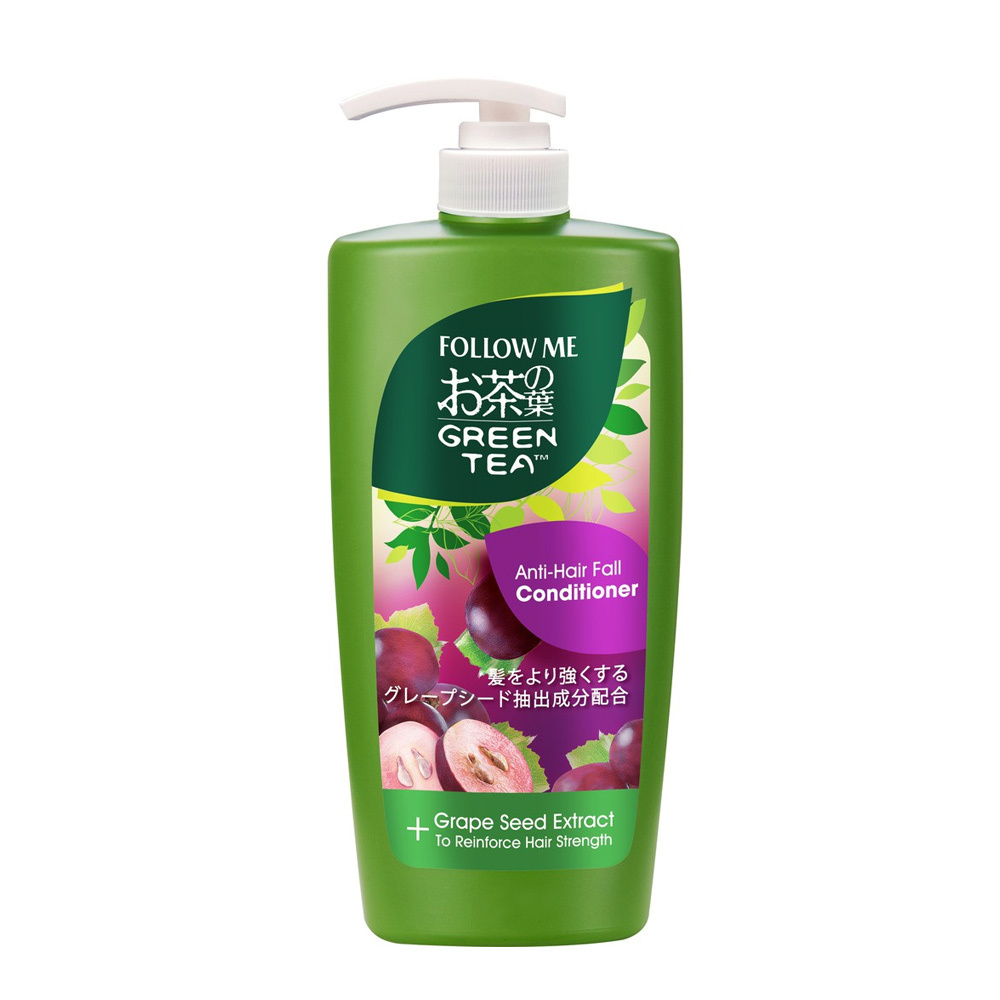 Follow Me Green Tea Anti-Hair Fall Conditioner 650ML (Grape Seed Extract)