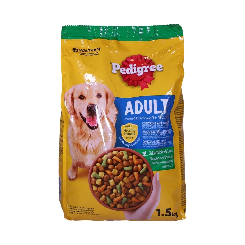 Pedigree Dog Food Chicken & Liver 1.5KG