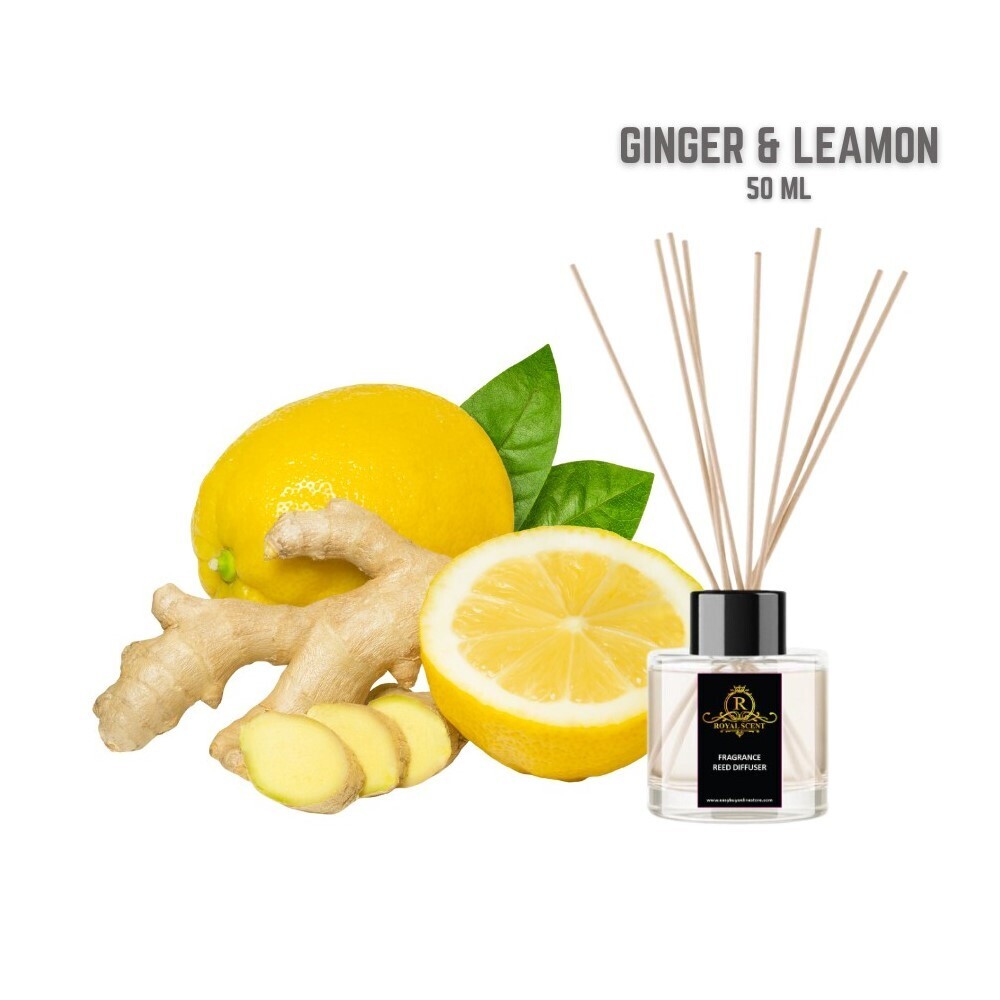 Royal Scent Reed Diffuser Ginger & Lemon 50ML
