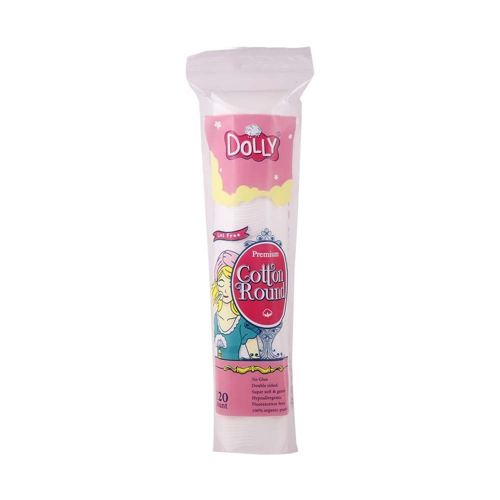 Dolly Toner Cotton Round Pads 120PCS