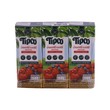 Tipco 100% Fruit Juice Cherry Berry & Grape 200MLx3PCS