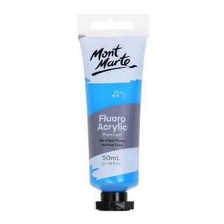 Mont Marte Fluoro Acrylic Paint Premium 50ML Red