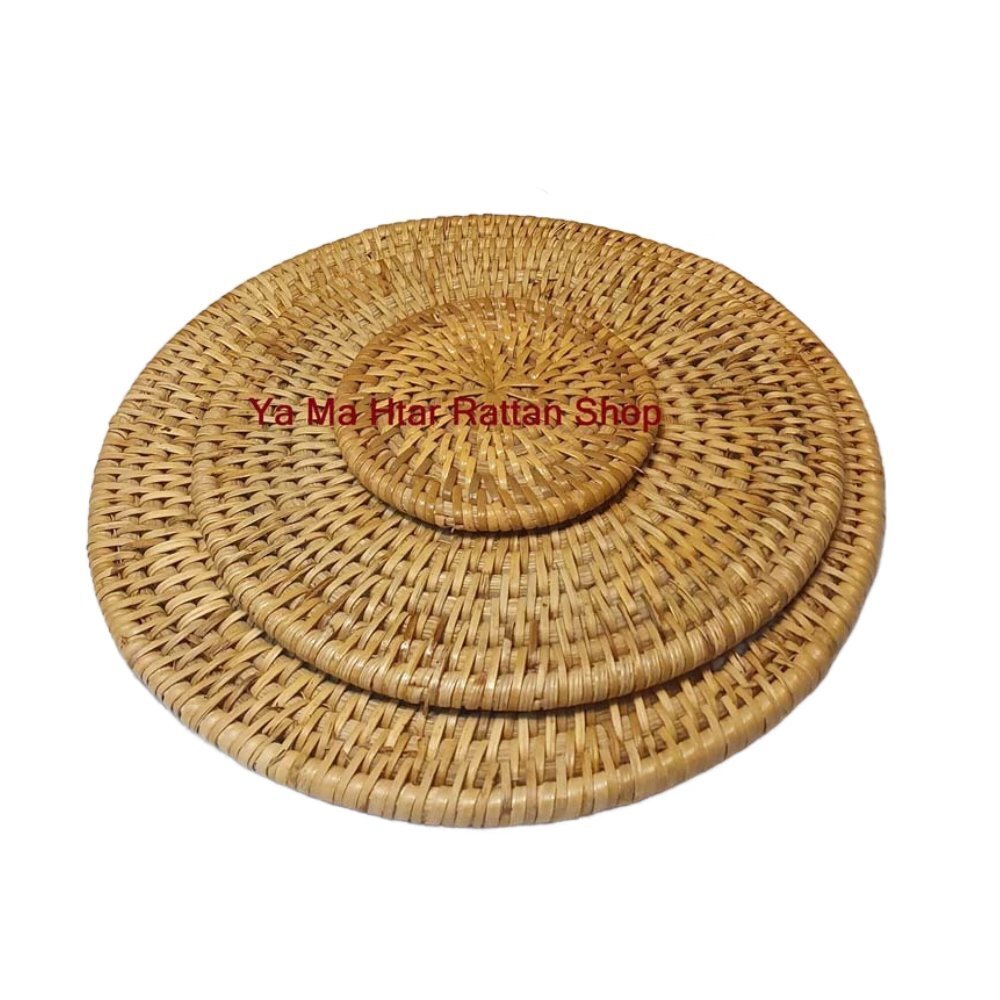 Placemat 25CM Lemon Yellow 1PC