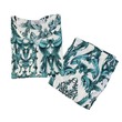 Bambi Womenwear BKK Spun Kanote Oneset D-2 S/L Green AA0061 Medium