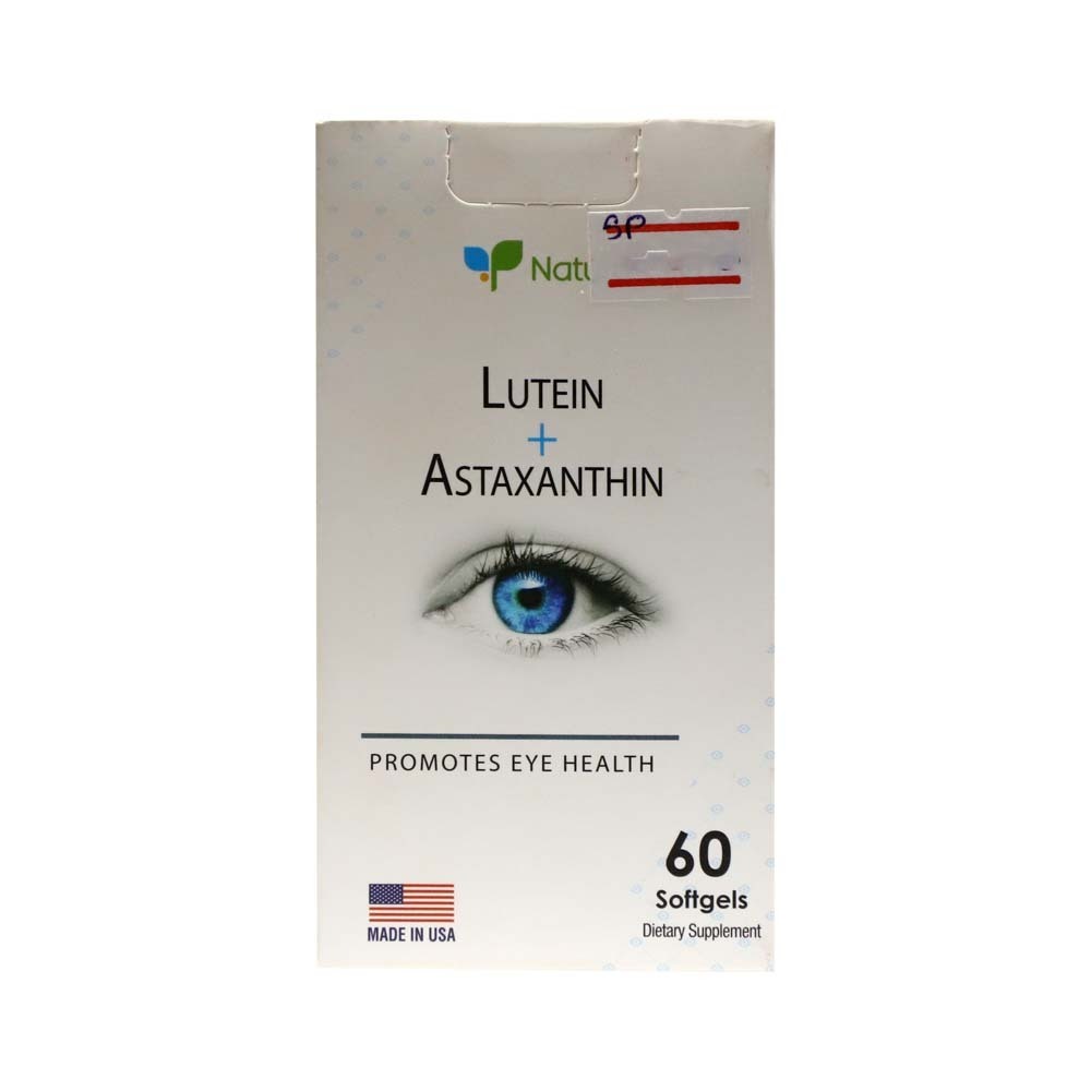 Nature's Vitals Lutein & Astaxanthin Softgel 60PCS