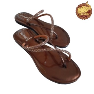 Sin Pauk Women Leather Slipper (Design-1,No-35) BGW-016