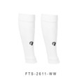 Olympic Fit Legs Sleeve Socks FTS-2611-WW WHITE (Free Size)