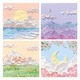 Note Sticker Nature 80 Sheet (0191000001) Random Design