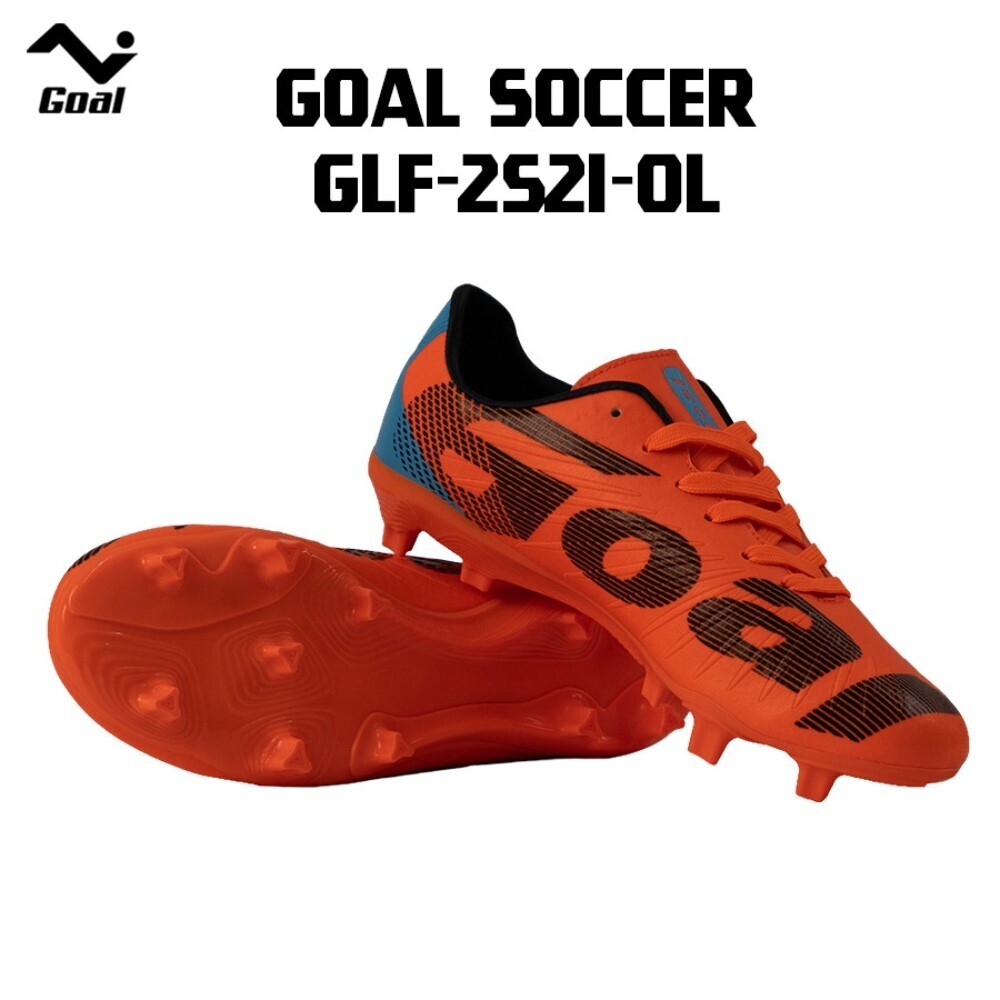 Goal Soccer Shoes Orange GLF-2521-OL (No-42)