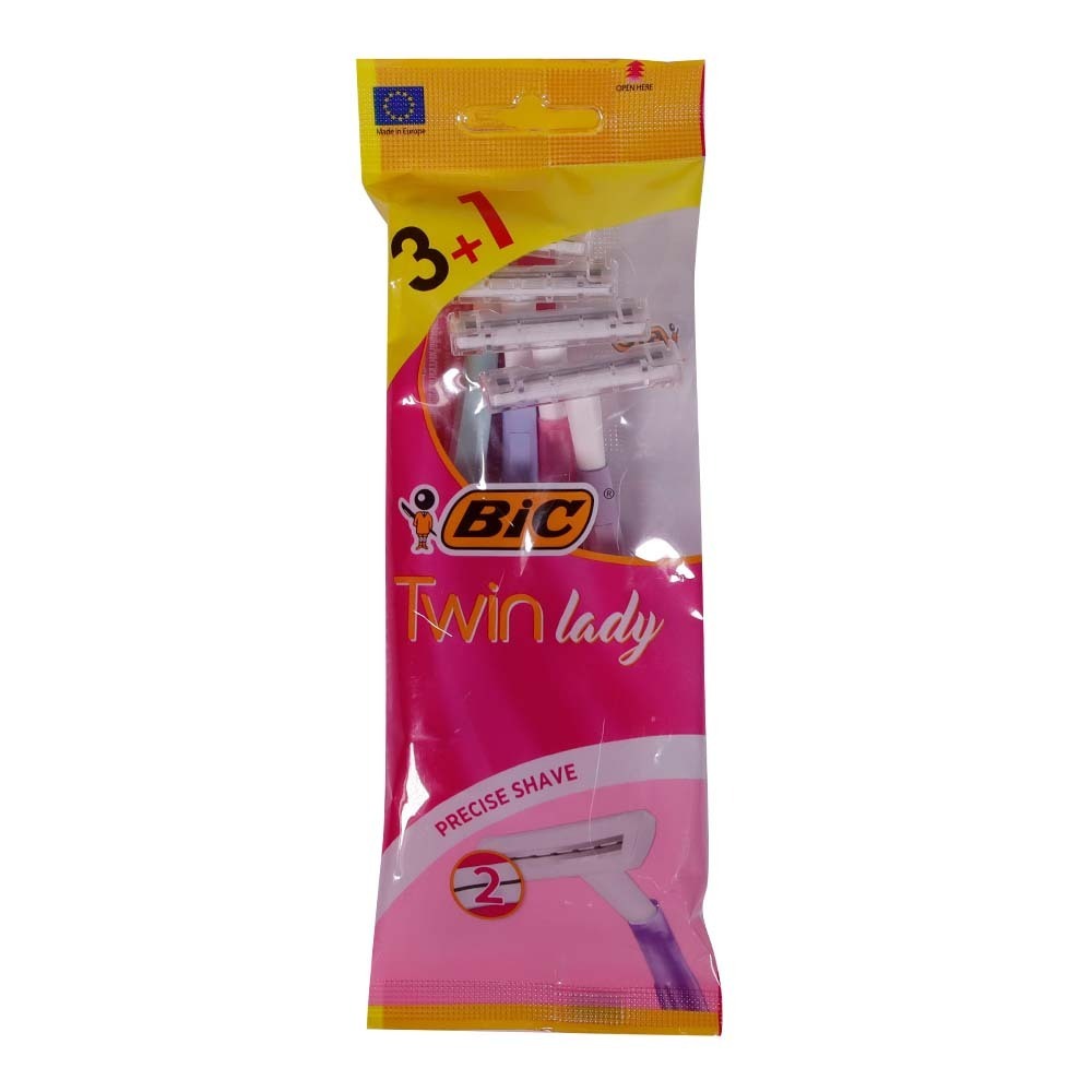 Bic Shaver Disposable Twin Lady 4PCS