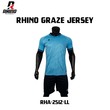 Rhino Graze Jersey RHA-2512-LL Light Blue Medium