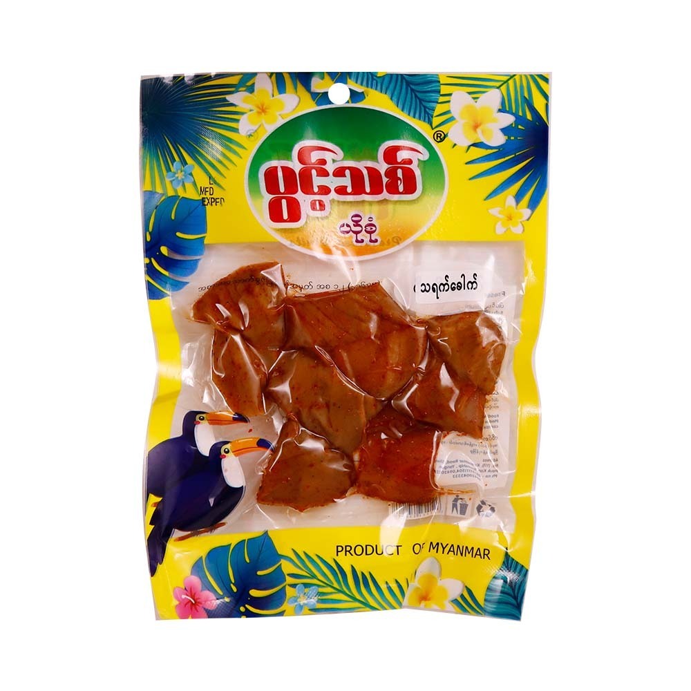 Pwint Thit Preserved Fruits Mango (712) - သရက်​ခေါက် 80G