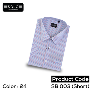 SOLO COLLLECTION SB 003 (Short) Regular Shirt Large 23