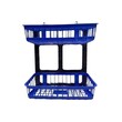 Beauty House Wall Mounted Plastic Storage Rack 2 Layer (1PC Random)