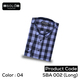 SOLO COLLLECTION SBA 002 (Long) Slim Fit Shirt Extra Large 04