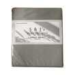 S&J Single Bed Sheet Light Grey SJ-02-8