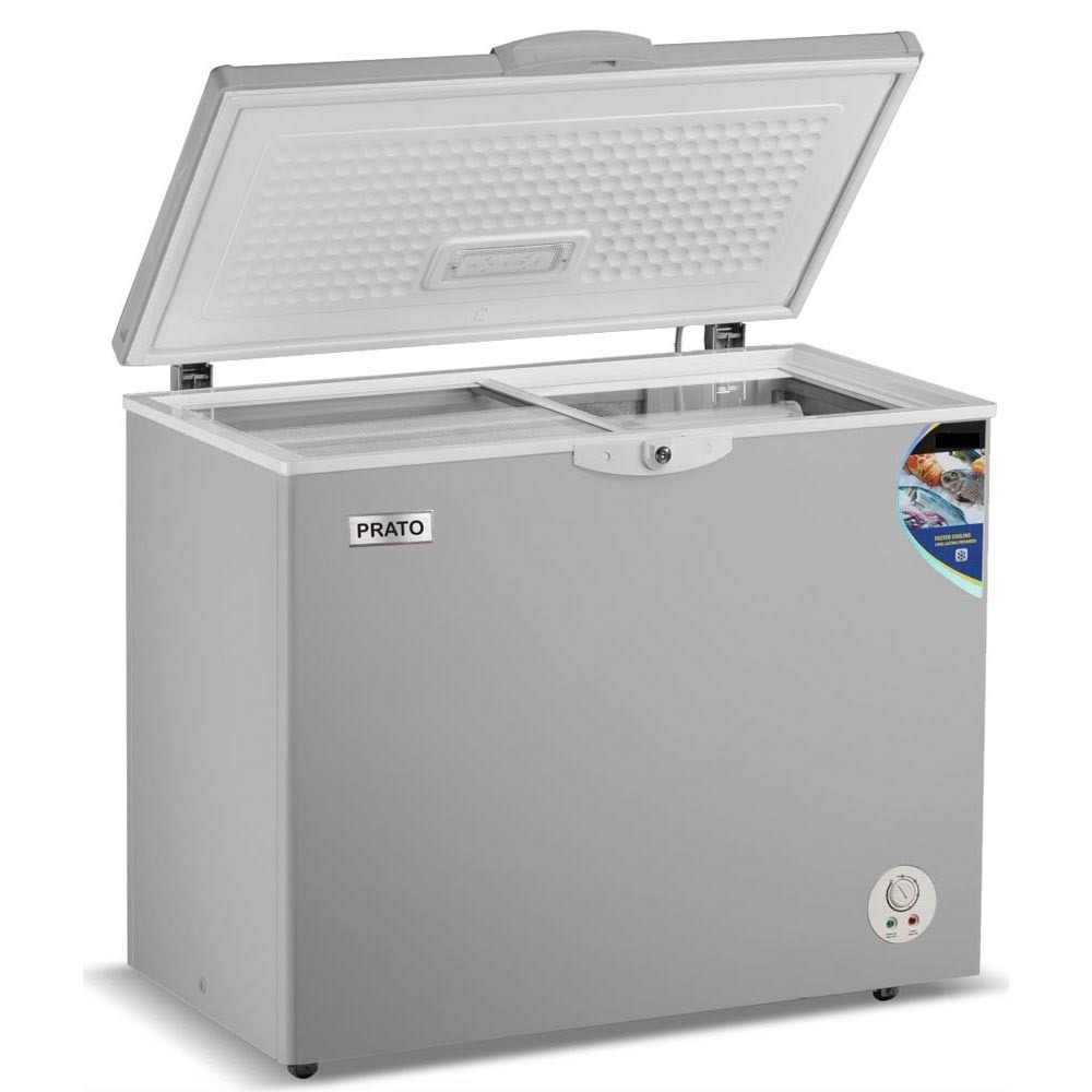 PRATO 180 LTR Chest Freezer Grey (PRT-CF180)