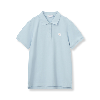 241208004 Bossini Ladies Polo Shirt SS 24-S/S Light Purple ( M )