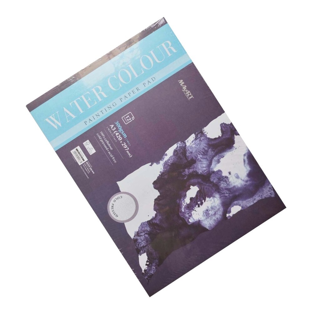 May Art Water Colour Painting Paper 300GSM A3 MA00186