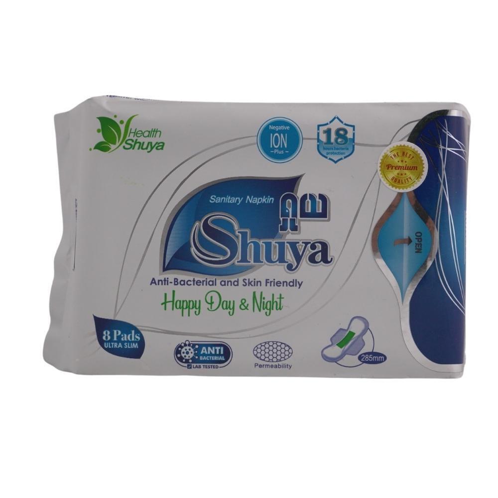 Shuya Happy Day & Night Sanitary Napkin Pads 280MM 8PCS