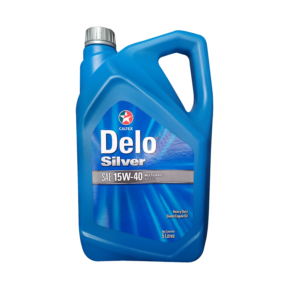 Caltex Delo silver SAE 15W-40 CF-4 Engine Oil 5 LTR Blue