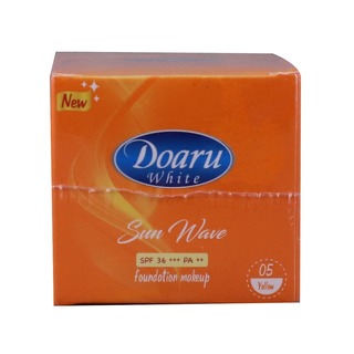 Doaru White Sun Wave Foundation Makeup SPF  36+++ PA++ 15G (05 Yellow)
