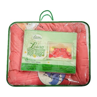 Leona Bed Sheet (set)  Double SE02 (Leona Set-016)