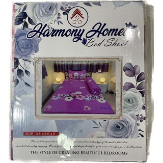 Harmony Homes Single Bedsheet BS06 (HH Single-210)