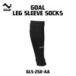 Olympic Goal Leg Sleeveless Sock GLS-2511-AA Black