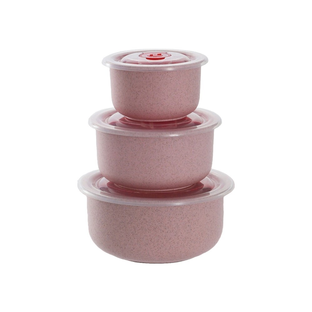 Wheat Straw Food Storage Container 3PCS
