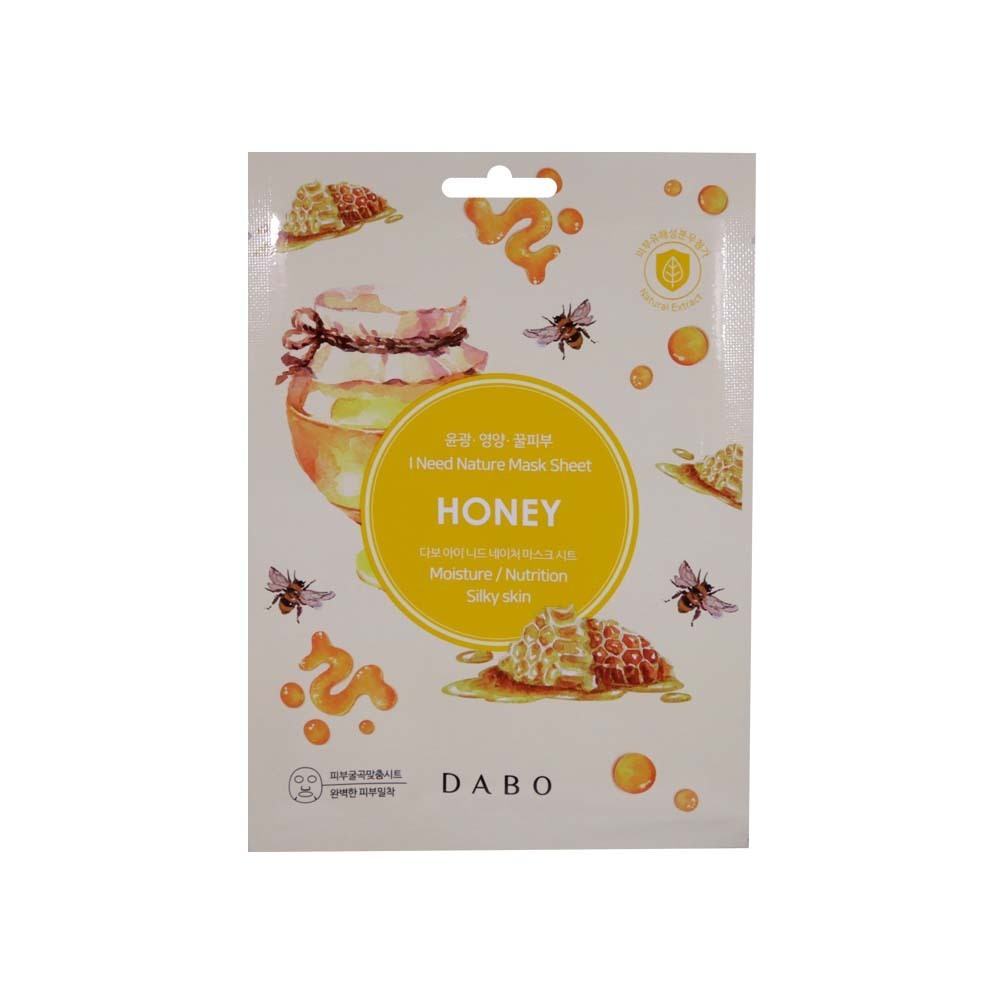 Dabo Sheet Mask Honey Moisture 23ML
