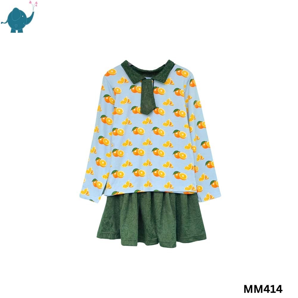 Max & Mia Girl Two-Pieces Set MM414 GOG Medium