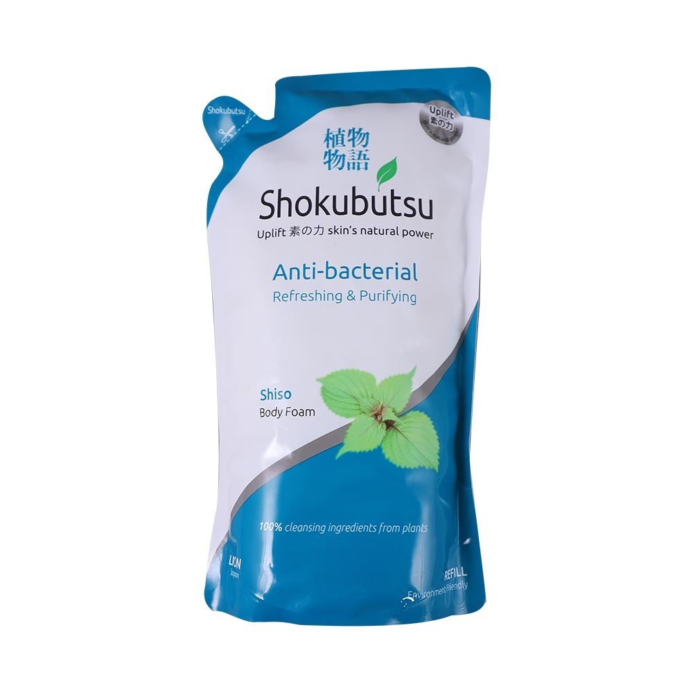 Shokubutsu Anti-Bacterial Refreshing & Purifying Body Shower Foam Refill 600ML